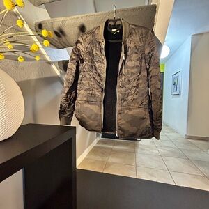 Democracy Camouflage Bomber Jacket